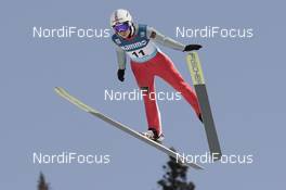 04.12.2015, Lillehammer, Norway (NOR): Anastasiya Gladysheva (RUS) - FIS world cup ski jumping ladies, individual HS100, Lillehammer (NOR). www.nordicfocus.com. © Modica/NordicFocus. Every downloaded picture is fee-liable.