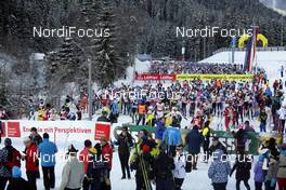 18.01.2015, Lienz, Austria (AUT): Startgelände - FIS Marathon Cup Dolomitenlauf, Lienz (AUT). www.nordicfocus.com. © Mandl/NordicFocus. Every downloaded picture is fee-liable.