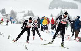 25.01.2015, Tannheimer Tal, Austria (AUT): Sarah Wagner (GER) - Skitrail Tannheimertal (AUT) - Bad Hindelang (GER). www.nordicfocus.com. © Felgenhauer/NordicFocus. Every downloaded picture is fee-liable.