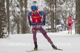 23.01.2016, Antholz, Italy (ITA): Maxim Tsvetkov (RUS) -  IBU world cup biathlon, pursuit men, Antholz (ITA). www.nordicfocus.com. © Manzoni/NordicFocus. Every downloaded picture is fee-liable.