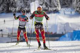 20.01.2016, Antholz, Italy (ITA): Michael Roesch (BEL) -  IBU world cup biathlon, training, Antholz (ITA). www.nordicfocus.com. © Manzoni/NordicFocus. Every downloaded picture is fee-liable.
