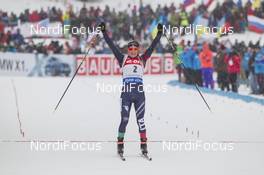 06.02.2016, Canmore, Canada (CAN): Dorothea Wierer (ITA) -  IBU world cup biathlon, mass women, Canmore (CAN). www.nordicfocus.com. © Manzoni/NordicFocus. Every downloaded picture is fee-liable.