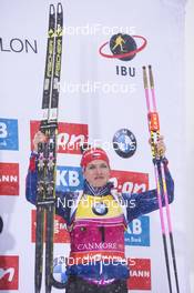 06.02.2016, Canmore, Canada (CAN): Gabriela Soukalova (CZE) -  IBU world cup biathlon, mass women, Canmore (CAN). www.nordicfocus.com. © Manzoni/NordicFocus. Every downloaded picture is fee-liable.