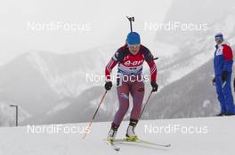 06.02.2016, Canmore, Canada (CAN): Ekaterina Yurlova (RUS) -  IBU world cup biathlon, mass women, Canmore (CAN). www.nordicfocus.com. © Manzoni/NordicFocus. Every downloaded picture is fee-liable.