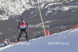 07.02.2016, Canmore, Canada (CAN): Benjamin Weger (SUI) -  IBU world cup biathlon, relay mixed, Canmore (CAN). www.nordicfocus.com. © Manzoni/NordicFocus. Every downloaded picture is fee-liable.
