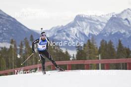 04.02.2016, Canmore, Canada (CAN): Serafin Wiestner (SUI) -  IBU world cup biathlon, sprint men, Canmore (CAN). www.nordicfocus.com. © Manzoni/NordicFocus. Every downloaded picture is fee-liable.