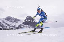 04.02.2016, Canmore, Canada (CAN): Rene Zahkna (EST) -  IBU world cup biathlon, sprint men, Canmore (CAN). www.nordicfocus.com. © Manzoni/NordicFocus. Every downloaded picture is fee-liable.