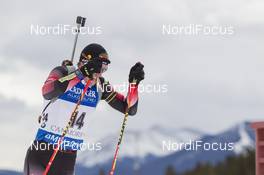04.02.2016, Canmore, Canada (CAN): Dominik Landertinger (AUT) -  IBU world cup biathlon, sprint men, Canmore (CAN). www.nordicfocus.com. © Manzoni/NordicFocus. Every downloaded picture is fee-liable.