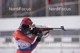 12.02.2016, Presque Isle, United States of America (USA): Susan Dunklee (USA) -  IBU world cup biathlon, pursuit women, Presque Isle (USA). www.nordicfocus.com. © Manzoni/NordicFocus. Every downloaded picture is fee-liable.