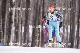 12.02.2016, Presque Isle, United States of America (USA): Olena Pidhrushna (UKR) -  IBU world cup biathlon, pursuit women, Presque Isle (USA). www.nordicfocus.com. © Manzoni/NordicFocus. Every downloaded picture is fee-liable.
