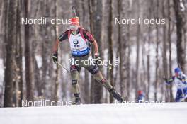 12.02.2016, Presque Isle, United States of America (USA): Karolin Horchler (GER) -  IBU world cup biathlon, pursuit women, Presque Isle (USA). www.nordicfocus.com. © Manzoni/NordicFocus. Every downloaded picture is fee-liable.