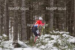 13.02.2016, Presque Isle, United States of America (USA): Carsen Campbell (CAN) -  IBU world cup biathlon, relay men, Presque Isle (USA). www.nordicfocus.com. © Manzoni/NordicFocus. Every downloaded picture is fee-liable.