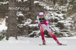11.02.2016, Presque Isle, United States of America (USA): Monika Hojnisz (POL) -  IBU world cup biathlon, sprint women, Presque Isle (USA). www.nordicfocus.com. © Manzoni/NordicFocus. Every downloaded picture is fee-liable.