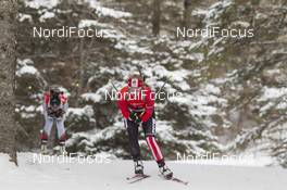 11.02.2016, Presque Isle, United States of America (USA): Audrey Vaillancourt (CAN) -  IBU world cup biathlon, sprint women, Presque Isle (USA). www.nordicfocus.com. © Manzoni/NordicFocus. Every downloaded picture is fee-liable.