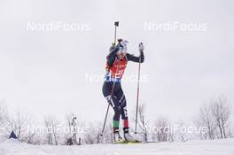 11.02.2016, Presque Isle, United States of America (USA): Karin Oberhofer (ITA) -  IBU world cup biathlon, sprint women, Presque Isle (USA). www.nordicfocus.com. © Manzoni/NordicFocus. Every downloaded picture is fee-liable.