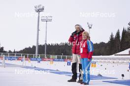 17.03.2016, Khanty-Mansiysk, Russia (RUS): Event Feature: Anfisa Reztsova (RUS), former olympic champion in Biathlon and Cross Country teaches the masterclass -  IBU world cup biathlon, training, Khanty-Mansiysk (RUS). www.nordicfocus.com. © Manzoni/NordicFocus. Every downloaded picture is fee-liable.