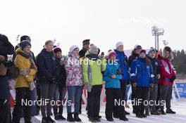 17.03.2016, Khanty-Mansiysk, Russia (RUS): Event Feature: The masterclass listens to Anfisa Reztsova (RUS) -  IBU world cup biathlon, training, Khanty-Mansiysk (RUS). www.nordicfocus.com. © Manzoni/NordicFocus. Every downloaded picture is fee-liable.
