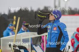 16.03.2016, Khanty-Mansiysk, Russia (RUS): Quentin Fillon Maillet (FRA) -  IBU world cup biathlon, training, Khanty-Mansiysk (RUS). www.nordicfocus.com. © Manzoni/NordicFocus. Every downloaded picture is fee-liable.