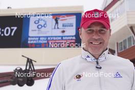 16.03.2016, Khanty-Mansiysk, Russia (RUS): Borut Nunar (SLO) IBU race director -  IBU world cup biathlon, training, Khanty-Mansiysk (RUS). www.nordicfocus.com. © Manzoni/NordicFocus. Every downloaded picture is fee-liable.