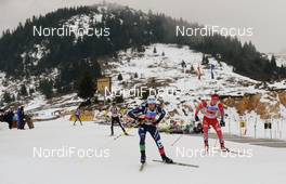 01.02.2016, Cheile Gradistei, Romania (ROU): DURAND Michael(ITA), STROEMSHEIM Endre(NOR) - IBU Youth and Junior world ski championships biathlon, relay men youth, Cheile Gradistei (ROU). www.nordicfocus.com. © Tumashov/NordicFocus. Every downloaded picture is fee-liable.