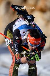 30.01.2016, Cheile Gradistei, Romania (ROU): GROSS Marco(GER) - IBU Youth and Junior world ski championships biathlon, sprint men junior, Cheile Gradistei (ROU). www.nordicfocus.com. © Tumashov/NordicFocus. Every downloaded picture is fee-liable.