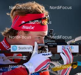 29.01.2016, Cheile Gradistei, Romania (ROU): ANDERSEN Aleksander Fjeld(NOR) - IBU Youth and Junior world ski championships biathlon, sprint men youth, Cheile Gradistei (ROU). www.nordicfocus.com. © Tumashov/NordicFocus. Every downloaded picture is fee-liable.