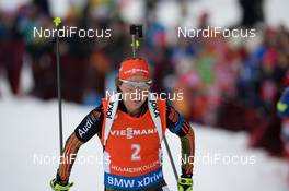 13.03.2016, Oslo, Norway (NOR): Laura Dahlmeier (GER) - IBU world championships biathlon, mass women, Oslo (NOR). www.nordicfocus.com. © Tumashov/NordicFocus. Every downloaded picture is fee-liable.