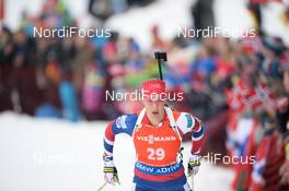 13.03.2016, Oslo, Norway (NOR): Fanny Horn Birkeland (NOR) - IBU world championships biathlon, mass women, Oslo (NOR). www.nordicfocus.com. © Tumashov/NordicFocus. Every downloaded picture is fee-liable.
