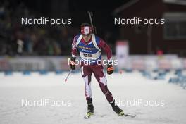 01.12.2016, Oestersund, Sweden, (SWE): Nathan Smith (CAN) - IBU world cup biathlon, individual men, Oestersund (SWE). www.nordicfocus.com. © Manzoni/NordicFocus. Every downloaded picture is fee-liable.