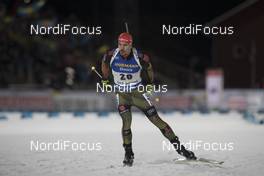 01.12.2016, Oestersund, Sweden, (SWE): Arnd Peiffer (GER) - IBU world cup biathlon, individual men, Oestersund (SWE). www.nordicfocus.com. © Manzoni/NordicFocus. Every downloaded picture is fee-liable.
