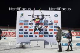 01.12.2016, Oestersund, Sweden, (SWE): Martin Fourcade (FRA) - IBU world cup biathlon, individual men, Oestersund (SWE). www.nordicfocus.com. © Manzoni/NordicFocus. Every downloaded picture is fee-liable.