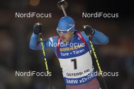 01.12.2016, Oestersund, Sweden, (SWE): Evgeniy Garanichev (RUS) - IBU world cup biathlon, individual men, Oestersund (SWE). www.nordicfocus.com. © Manzoni/NordicFocus. Every downloaded picture is fee-liable.