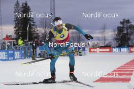 04.12.2016, Oestersund, Sweden, (SWE): Martin Fourcade (FRA) - IBU world cup biathlon, pursuit men, Oestersund (SWE). www.nordicfocus.com. © Manzoni/NordicFocus. Every downloaded picture is fee-liable.