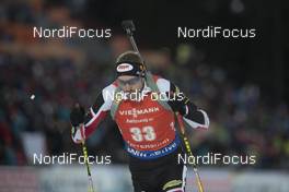 04.12.2016, Oestersund, Sweden, (SWE): Dominik Landertinger (AUT) - IBU world cup biathlon, pursuit men, Oestersund (SWE). www.nordicfocus.com. © Manzoni/NordicFocus. Every downloaded picture is fee-liable.