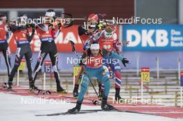 04.12.2016, Oestersund, Sweden, (SWE): Simon Desthieux (FRA) - IBU world cup biathlon, pursuit men, Oestersund (SWE). www.nordicfocus.com. © Manzoni/NordicFocus. Every downloaded picture is fee-liable.