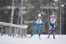 03.12.2016, Oestersund, Sweden, (SWE): Celia Aymonier (FRA) - IBU world cup biathlon, sprint women, Oestersund (SWE). www.nordicfocus.com. © Manzoni/NordicFocus. Every downloaded picture is fee-liable.