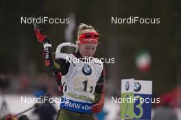 11.12.2016, Pokljuka, Slovenia (SLO): Maren Hammerschmidt (GER) -  IBU world cup biathlon, relay women, Pokljuka (SLO). www.nordicfocus.com. © Manzoni/NordicFocus. Every downloaded picture is fee-liable.