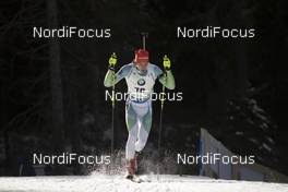 09.12.2016, Pokljuka, Slovenia (SLO): Rok Trsan (SLO) -  IBU world cup biathlon, sprint men, Pokljuka (SLO). www.nordicfocus.com. © Manzoni/NordicFocus. Every downloaded picture is fee-liable.
