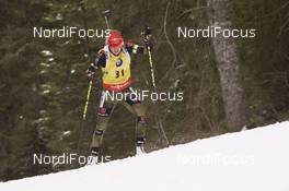 09.12.2016, Pokljuka, Slovenia (SLO): Laura Dahlmeier (GER) -  IBU world cup biathlon, sprint women, Pokljuka (SLO). www.nordicfocus.com. © Manzoni/NordicFocus. Every downloaded picture is fee-liable.