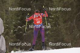 09.12.2016, Pokljuka, Slovenia (SLO): Clare Egan (USA) -  IBU world cup biathlon, sprint women, Pokljuka (SLO). www.nordicfocus.com. © Manzoni/NordicFocus. Every downloaded picture is fee-liable.