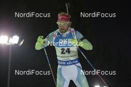 15.12.2016, Nove Mesto, Czech Republic (CZE): Klemen Bauer (SLO) - IBU world cup biathlon, sprint men, Nove Mesto (CZE). www.nordicfocus.com. © Manzoni/NordicFocus. Every downloaded picture is fee-liable.