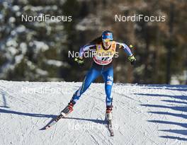 03.01.2016, Lenzerheide, Switzerland (SUI): Laura Mononen (FIN) - FIS world cup cross-country, tour de ski, pursuit women, Lenzerheide (SUI). www.nordicfocus.com. © Felgenhauer/NordicFocus. Every downloaded picture is fee-liable.
