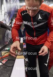 06.02.2016, Oslo, Norway (NOR): Yann Valet (FRA), Atomic service team   - FIS world cup cross-country, training, Oslo (NOR). www.nordicfocus.com. © Felgenhauer/NordicFocus. Every downloaded picture is fee-liable.