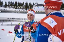 05.02.2016, Oslo, Norway (NOR): Jessica Diggins (USA)  - FIS world cup cross-country, training, Oslo (NOR). www.nordicfocus.com. © Felgenhauer/NordicFocus. Every downloaded picture is fee-liable.