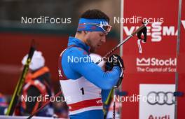 11.02.2016, Stockholm, Sweden (SWE): Alexander Panzhinskiy (RUS) - FIS world cup cross-country, individual sprint, Stockholm (SWE). www.nordicfocus.com. © Felgenhauer/NordicFocus. Every downloaded picture is fee-liable.