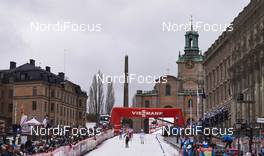 11.02.2016, Stockholm, Sweden (SWE): athlletes on the home stretch   - FIS world cup cross-country, individual sprint, Stockholm (SWE). www.nordicfocus.com. © Felgenhauer/NordicFocus. Every downloaded picture is fee-liable.