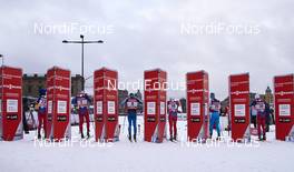 11.02.2016, Stockholm, Sweden (SWE): men in start gates   - FIS world cup cross-country, individual sprint, Stockholm (SWE). www.nordicfocus.com. © Felgenhauer/NordicFocus. Every downloaded picture is fee-liable.
