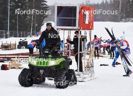 12.02.2016, Falun, Sweden (SWE): FIS Marketing in action   - FIS world cup cross-country, training, Falun (SWE). www.nordicfocus.com. © Felgenhauer/NordicFocus. Every downloaded picture is fee-liable.