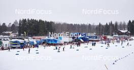 12.02.2016, Falun, Sweden (SWE): Team area   - FIS world cup cross-country, training, Falun (SWE). www.nordicfocus.com. © Felgenhauer/NordicFocus. Every downloaded picture is fee-liable.