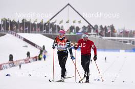 12.02.2016, Falun, Sweden (SWE): Therese Johaug (NOR)   - FIS world cup cross-country, training, Falun (SWE). www.nordicfocus.com. © Felgenhauer/NordicFocus. Every downloaded picture is fee-liable.